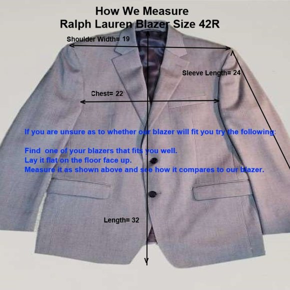 Ralph Lauren Men's 42R Brown Check 100% Wool Blazer Sport Coat & Tie 10765 - Picture 5 of 9